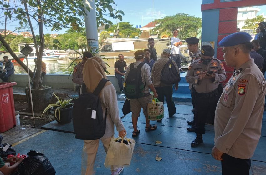  Senin Pagi, Pengamanan Dermaga Marina Ancol Dilaksanakan Polres Kep. Seribu