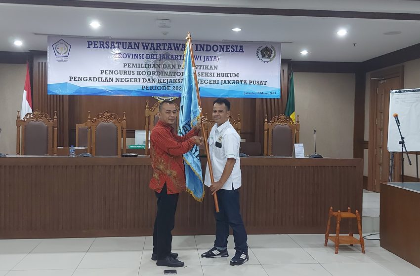  Hermawan Pimpin Koordinatoriat PWI DKI Jakarta Seksi Hukum PN dan Kejari Jakpus