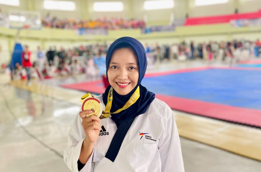  Mahasiswi Ekonomi UMB Yogyakarta Raih Medali Emas Kejuaraan Taekwondo Tingkat Nasional
