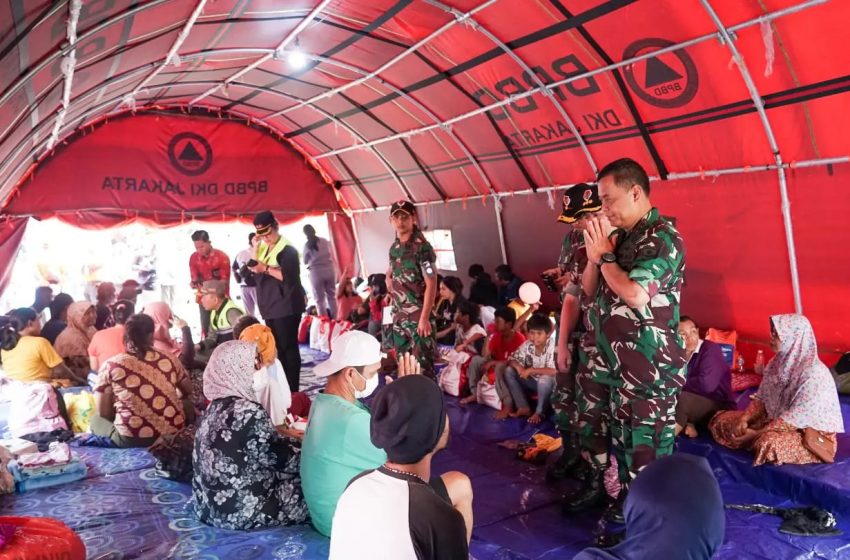  Pangdam Cek Bantuan Kodam Jaya, untuk Korban Kebakaran Depo Pertamina Plumpang