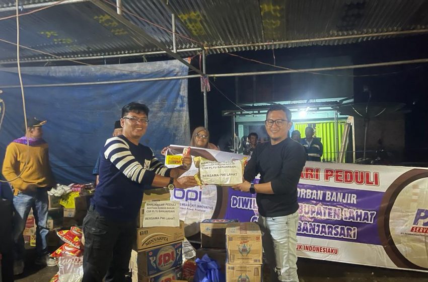  PLTU Banjarsari Perusahaan Pertama Suplai Logistik ke Mulak Sebingkai