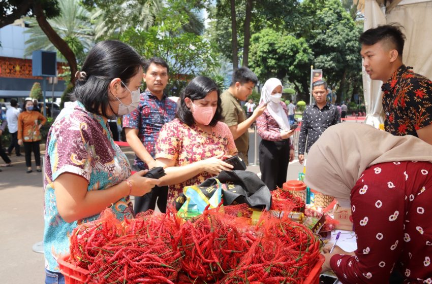  Sambut Ramadhan Polda Metro Jaya dan Pemda DKI Gelar Pasar Murah