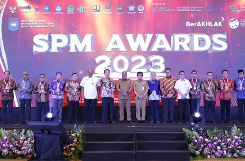  SPM Awards 2023, John Wempi Sebut Pemda Beri Kontribusi Besar 
