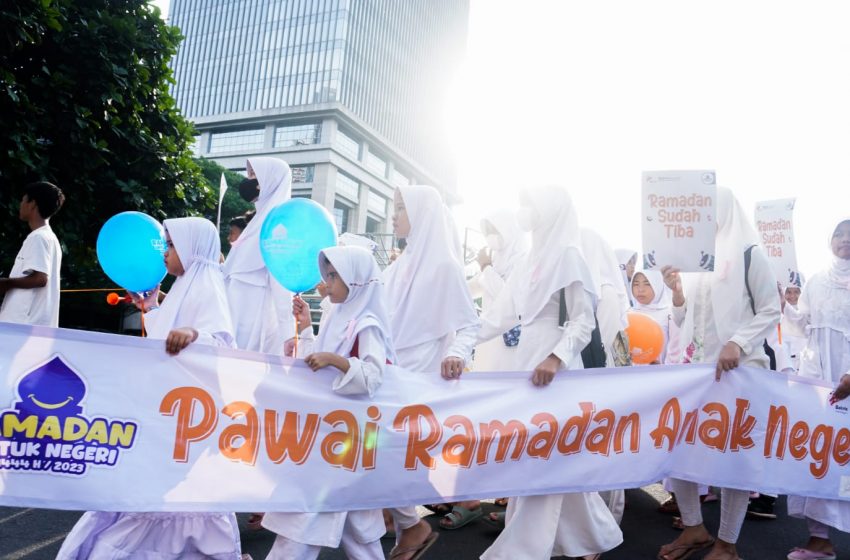  Olimpiade Islam Anak Negeri & Pawai Ramadan, Awali Program Ramadan 2023 Bakrie Amanah