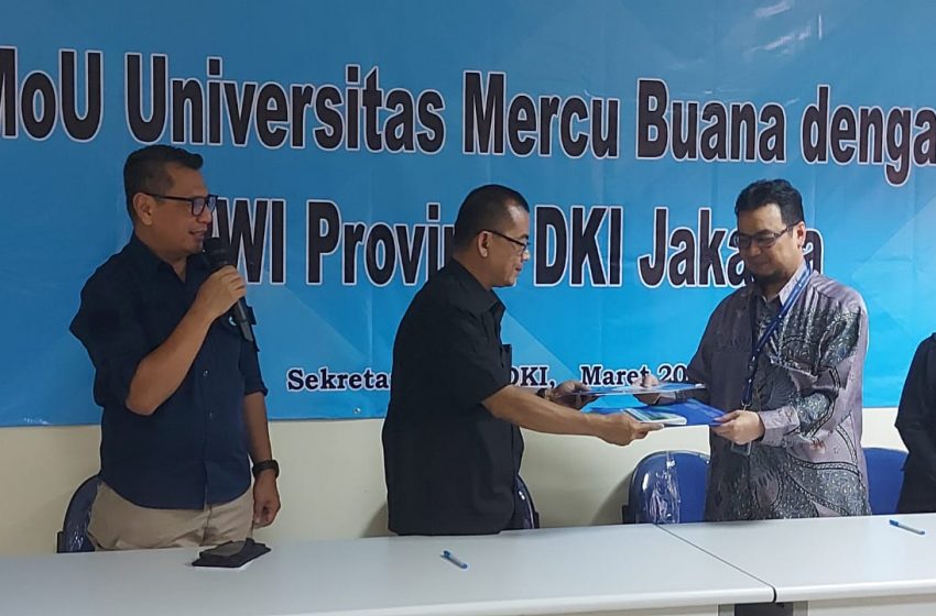  Universitas Mercu Buana Jakarta dan PWI Jaya Kerja Sama di Bidang Tridharma Perguruan Tinggi