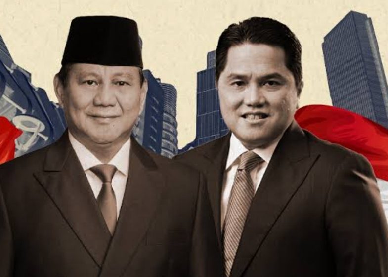  Survei The Matchmaker Detik, Duet Prabowo-Erick Geser Prabowo-Ganjar