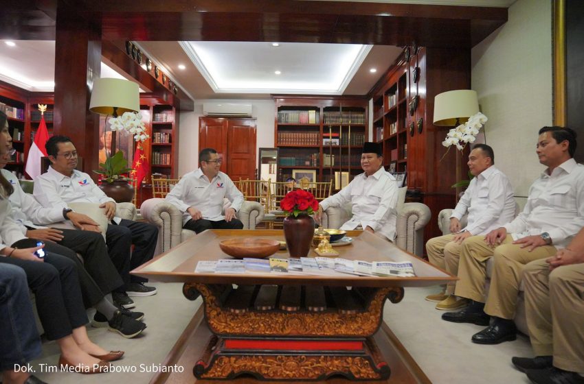  Prabowo dan Hary Tanoe Bertemu di Kertanegara, Penjajakan Kerja Sama Politik