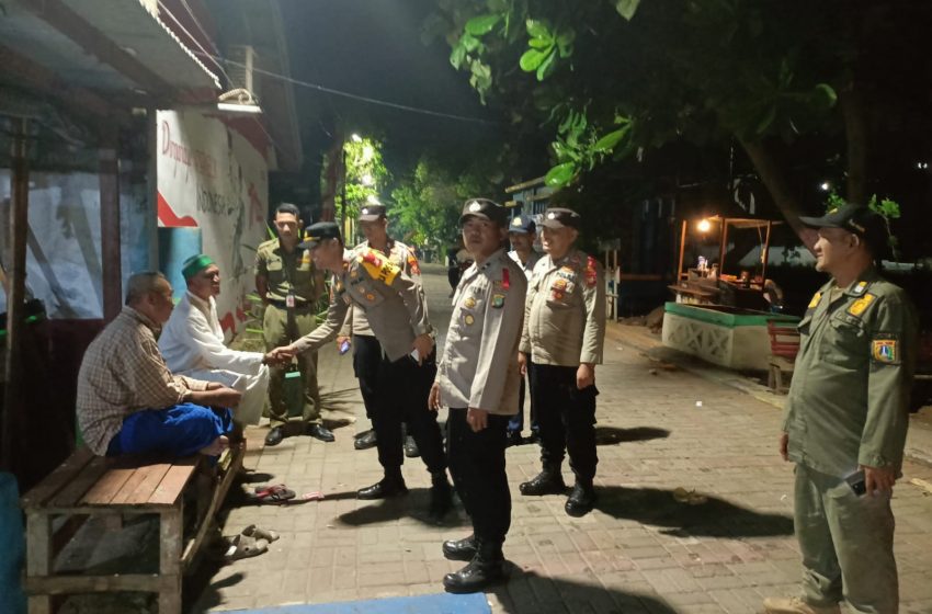  Patroli Ramadhan Polsek Kepulauan Seribu Selatan Ajak Tokoh Agama Jaga Kamtibmas