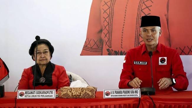  Megawati Umumkan Ganjar Pranowo Capres 2024 dari PDI Perjuangan