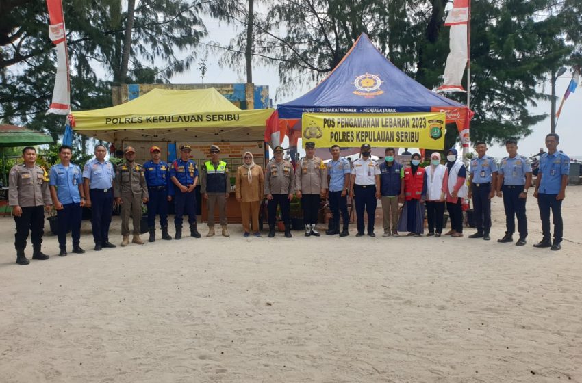  Pos Pengamanan Ketupat Jaya Polres Kepulauan Seribu Siap Berikan Pelayanan