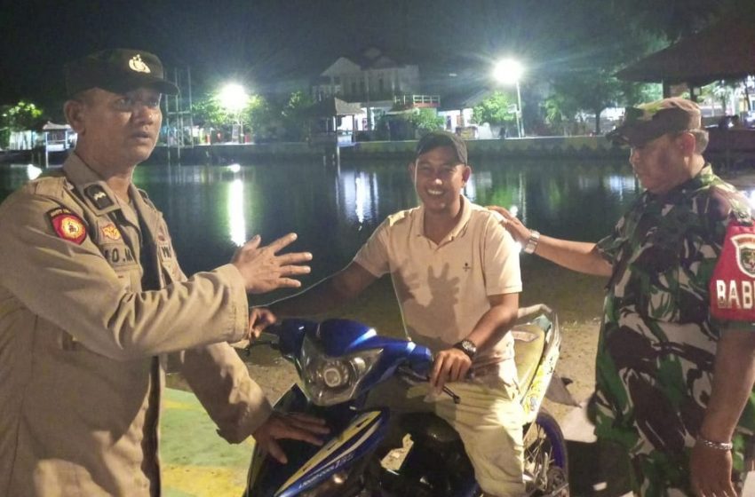  Patroli Malam TNI/Polri Jaga Kamtibmas Cegah Kenakalan Remaja