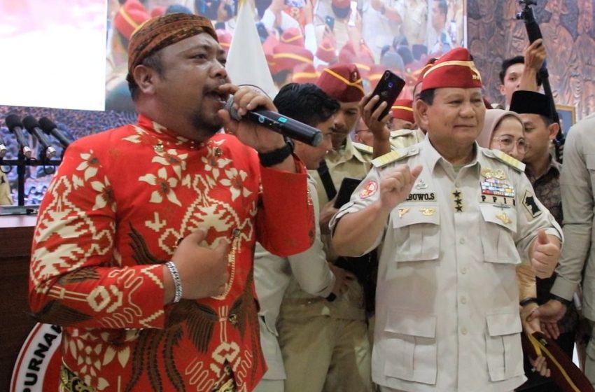  Abah Lala Nyayi ‘Ojo Dibandingke’ untuk Prabowo, Liriknya: Yo Mesti Menang