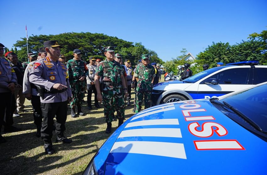  Kapolri dan Panglima Tegaskan TNI-Polri Bersinergi dan Solid Amankan KTT ASEAN