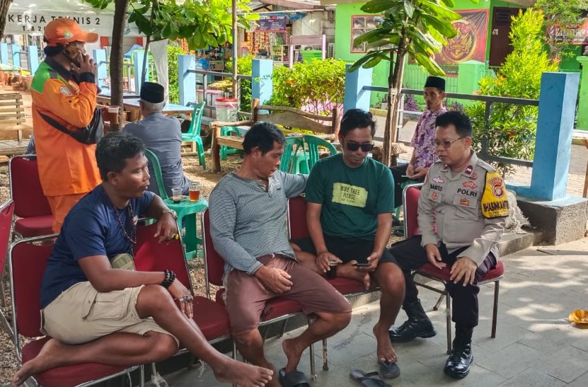 Bersama Tokoh Masyarakat, Bhabinkamtibmas Pulau Untung Jawa Perkokoh Kamtibmas