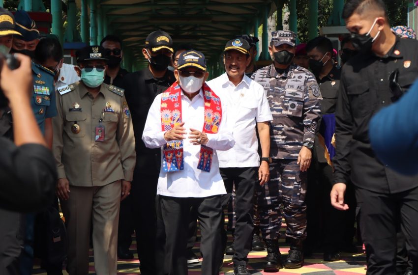  Polres Kepulauan Seribu Pengamanan Kunjungan Wakil Presiden Di Pulau Untung Jawa