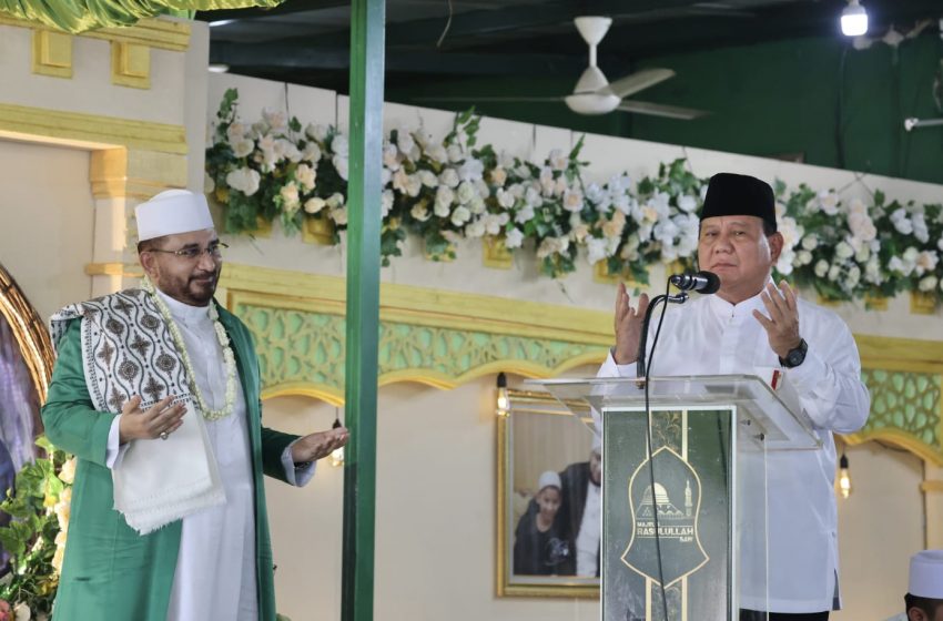  Habib Nabiel Doakan Prabowo: Kami Butuh Pemimpin yang Jujur