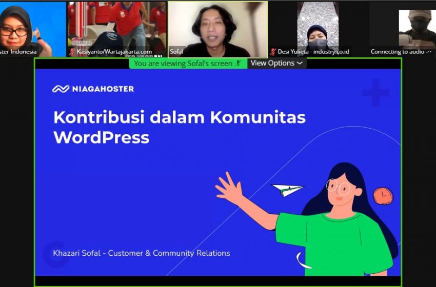  Niagahoster Bangkitkan Komunitas WordPress Indonesia Lewat Program Five for the Future