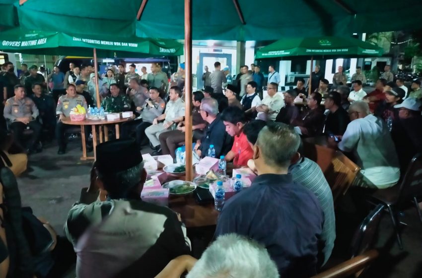  Atasi Tawuran, Kapolda Metro Rembug bersama Warga Gang Mayong
