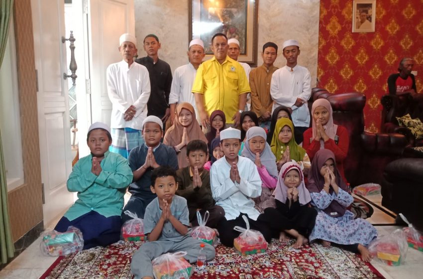  Di Hari Lahir Pancasila, Agus Salim Ajak Yatim Piatu Doa Bersama