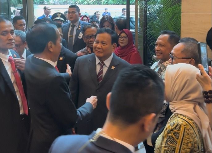  Prabowo Sambut Kedatangan Jokowi, Kunker di Malaysia