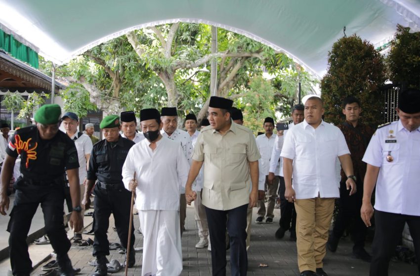  Sekjen Gerindra Ahmad Muzani Silaturahmi ke Ponpes Giri Kusumo, Demak Jateng