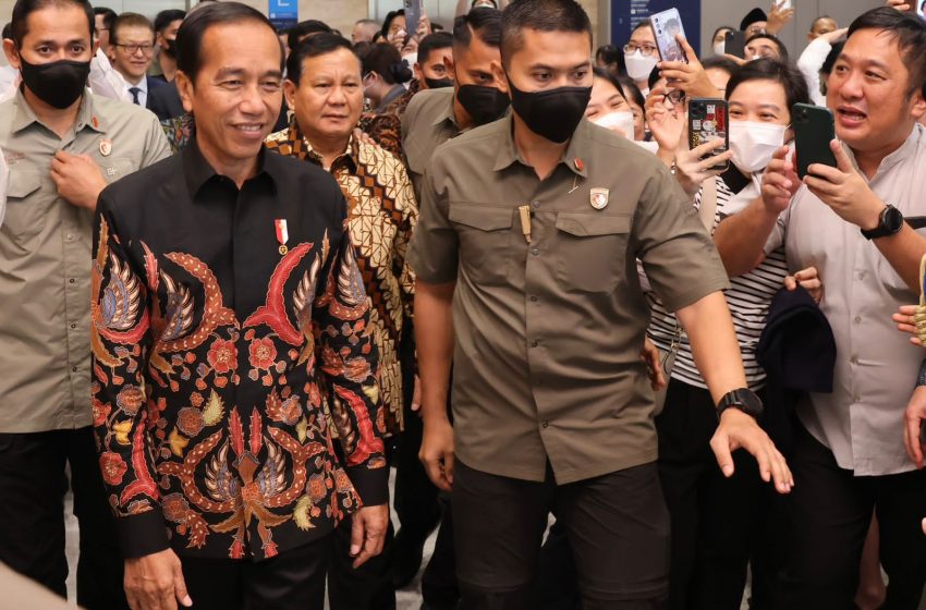  Momen Akrab Prabowo Dampingi Jokowi Resmikan Rumah Sakit Tzu Chi