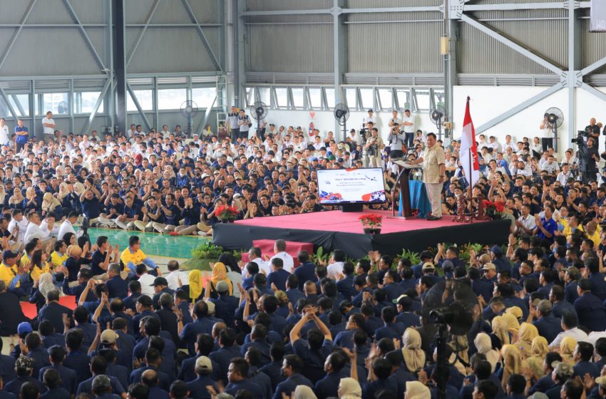  Bangkitkan Industri Nasional, Prabowo Ingin Anak Indonesia Pekerjaan Layak dan Gaji Besar