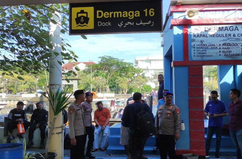  Polres Kepulauan Seribu Menunjukkan Pendekatan Humanis dalam Pengamanan Dermaga 16 dan 17 Marina Ancol