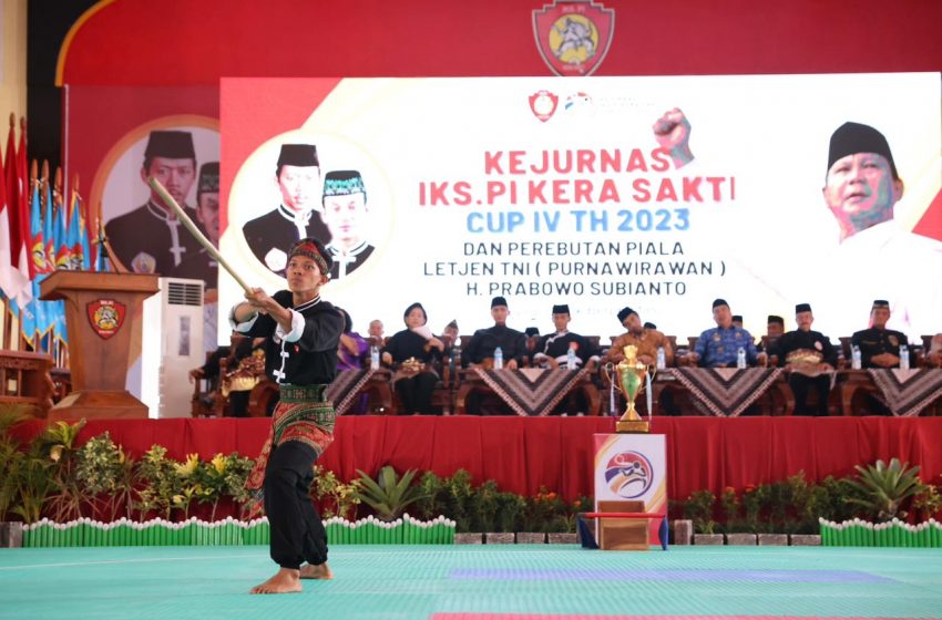  IKSPI Kera Sakti Apresiasi Prabowo, Rangkul Semua Insan Perguruan Pencak Silat