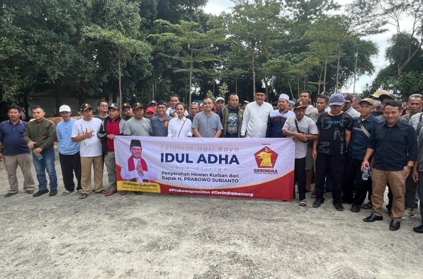  Beri Hewan Kurban ke Yayasan Islam Alfauzaniyyah Koja, Prabowo Didoakan oleh Warga