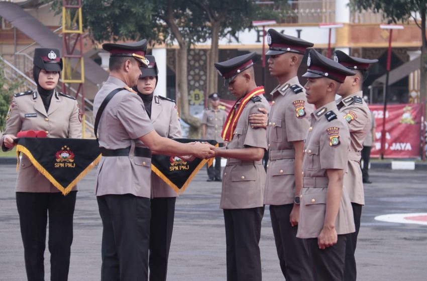  Wakapolda Metro Jaya Pimpin Upacara Pelantikan Bintara Polri