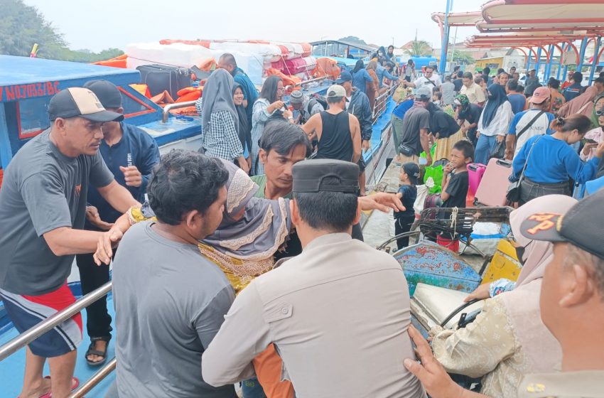  Polsek Kepulauan Seribu Utara Amankan Dermaga di Pulau Harapan untuk Antisipasi Barang Terlarang