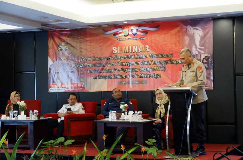  Dirbinmas Polda Metro Jaya Seminar Pencegahan dan Penanggulangan TPPO