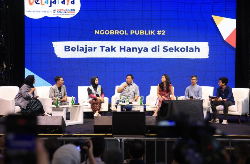  Prabowo Ingatkan Anak Muda Indonesia Jangan Takut Bermimpi: You Have to Dream