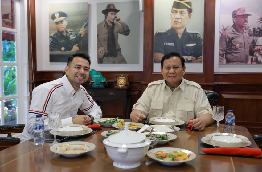  Raffi Ahmad: Pak Prabowo Selalu jadi Panutan untuk Kita Semua