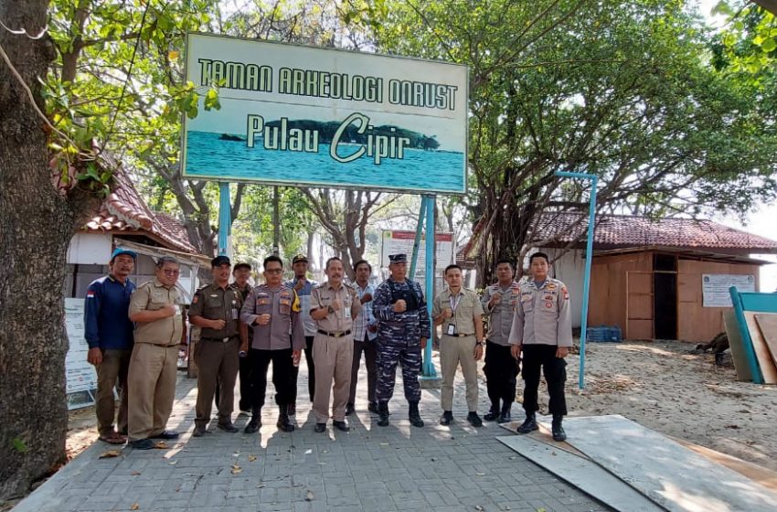 Polsek Kepulauan Seribu Selatan Partisipasi Kegiatan Monitoring Wilayah Pulau Untung Jawa Bersama Tiga Pilar