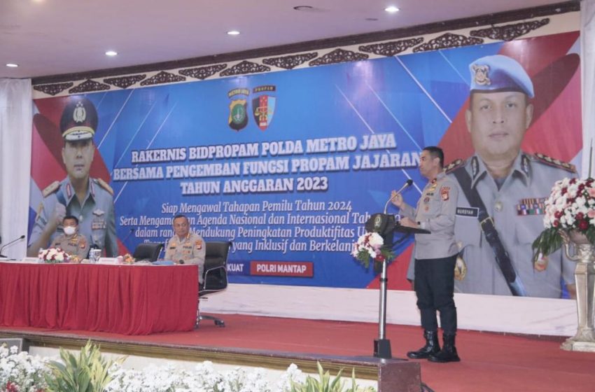  Polda Metro Jaya Siap Kawal Tahapan Pemilu Tahun 2024