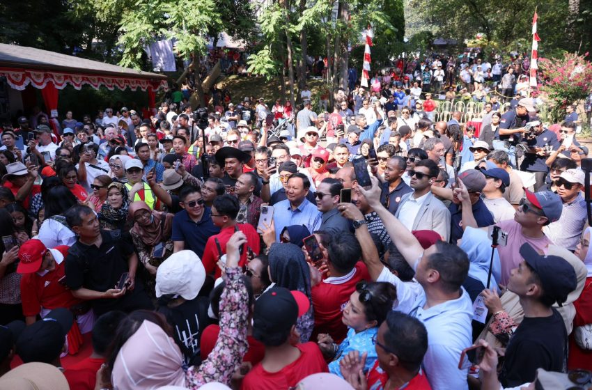  Prabowo Berpantun di Hadapan Masyarakat Indonesia di Amerika Serikat