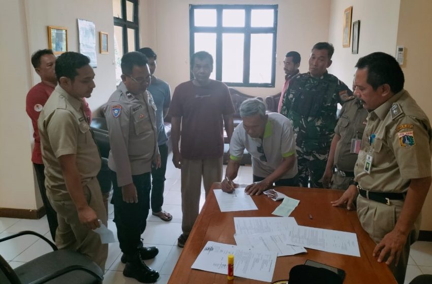  Tiga Pilar Selesaikan Pertikaian Tanah di Pulau Untung Jawa dengan Pendekatan Problem Solving