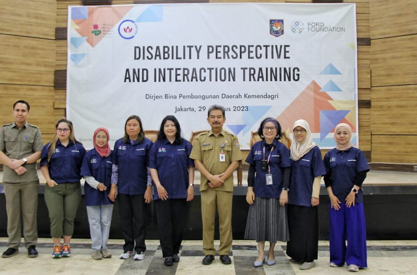  Tingkatkan Layanan Inklusif, Kemendagri Inisiasi Pelatihan Perspektif Disabilitas