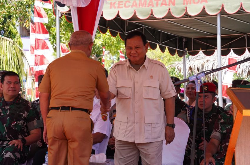  Bupati Maluku Barat Daya Tentang Prabowo: Hatinya Bersih