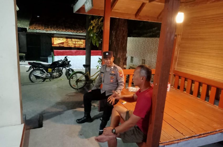  Patroli Malam Polsek Kepulauan Seribu Selatan Mewujudkan Keamanan