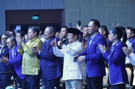 Partai Demokrat Deklarasi Dukungan untuk Prabowo, AHY: Kita Butuh Pemimpin Pemersatu Mengayomi Semua