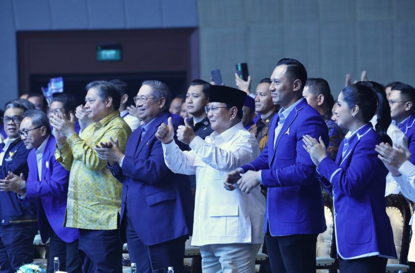  Didukung Demokrat, Prabowo ke SBY: Kita Digembleng Bersama, Cita-cita Kita Sama