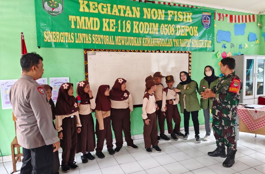  Kegiatan Non Fisik, Satgas TMMD Berikan Materi Pelajar Bahasa Inggris