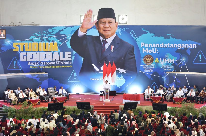  Pesan Prabowo untuk Mahasiswa UMM: Jangan Lupa Orang Tua dan Jangan Korupsi