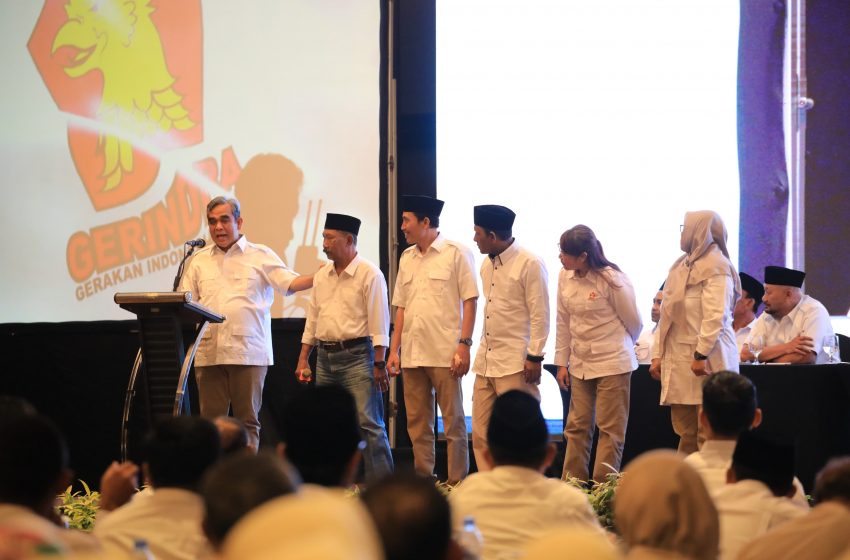  Sekjen Gerindra H. Ahmad Muzani Beri Semangat dan Apresiasi kepada Kader Partai Gerindra 