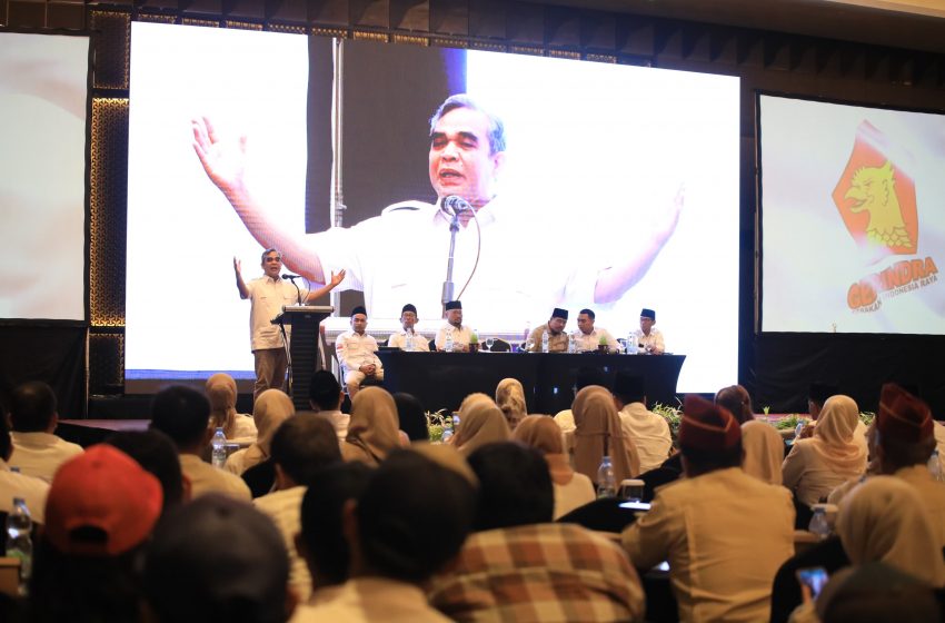  Muzani kepada Caleg Gerindra: Niatlah dengan Benar untuk Menjadi Wakil Rakyat