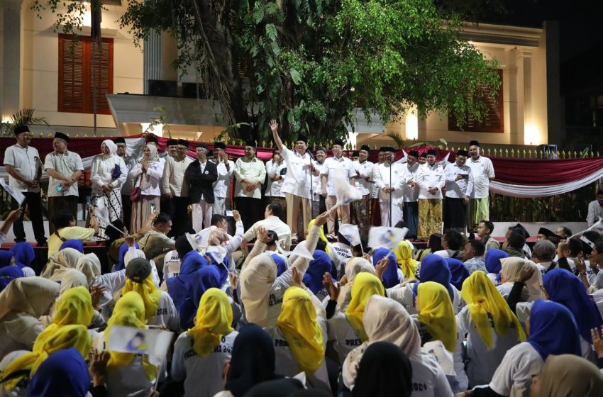  Prabowo Subianto Terima Deklarasi Relawan Alumni PMII ‘Jagat Prabowo’