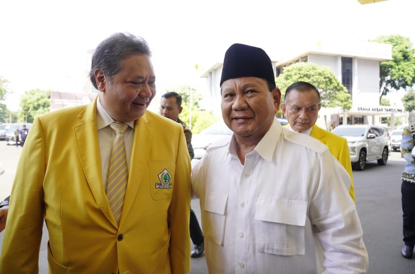  Selalu Merasa Nyaman di Golkar, Prabowo: Banyak Kawan Lama Seperjuangan